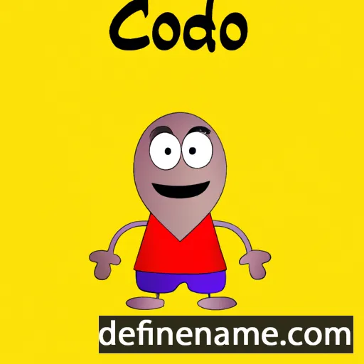 Codjo cartoon