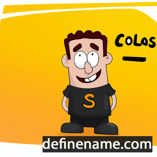 Colás cartoon