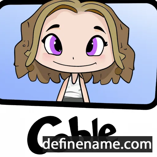 Colbie cartoon