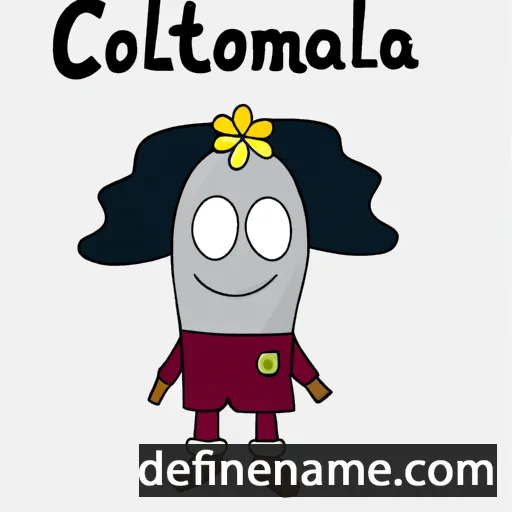 Colometa cartoon