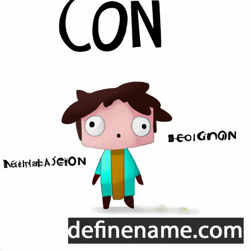 Cónon cartoon