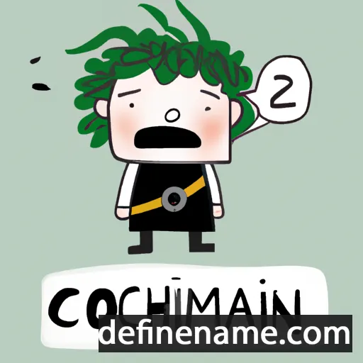 Comhaltán cartoon