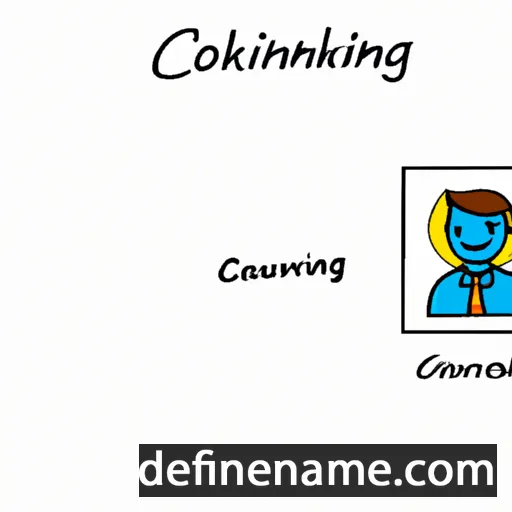 Conching cartoon