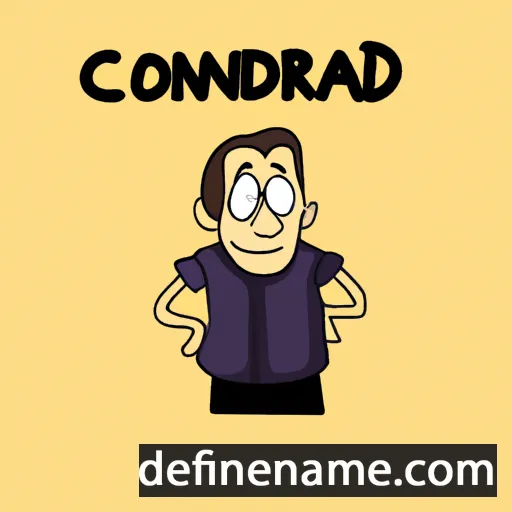 Conradin cartoon