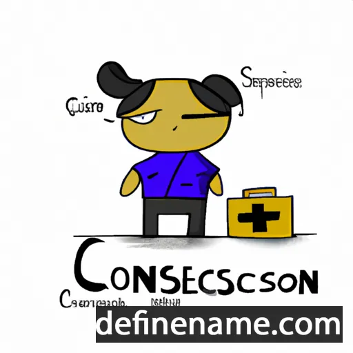 Consepción cartoon