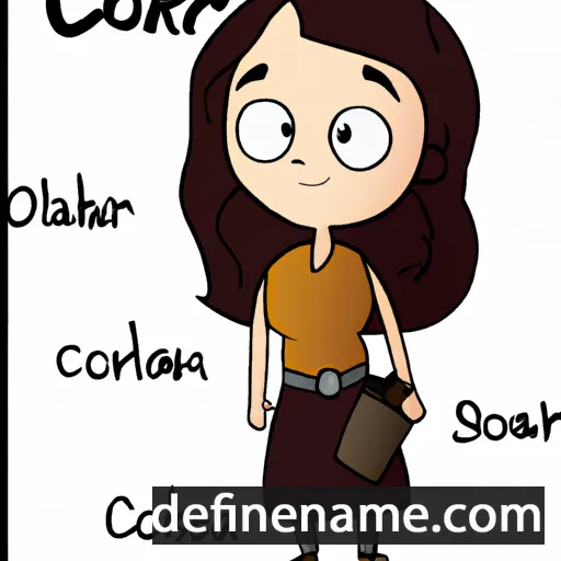 Corah cartoon