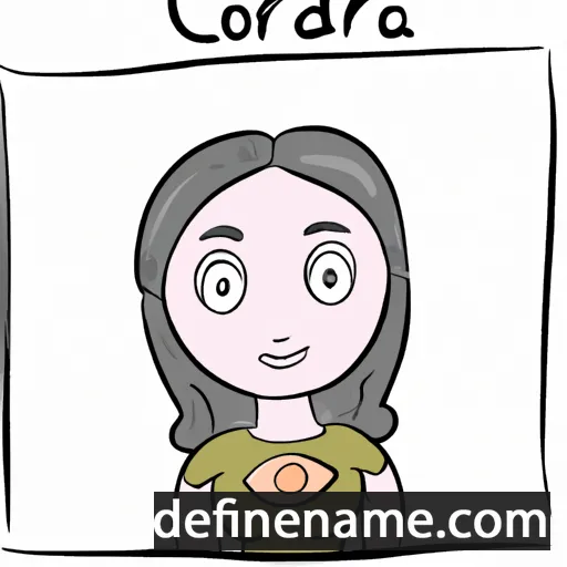 Coraida cartoon