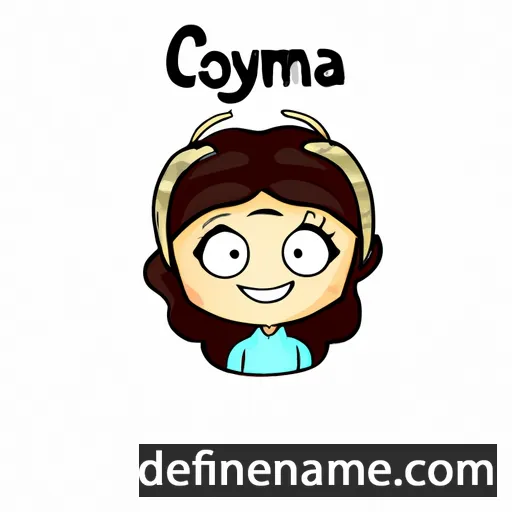 Corayma cartoon