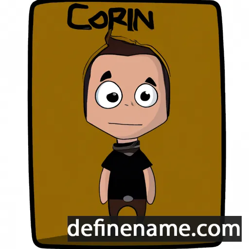 cartoon of the name Corin