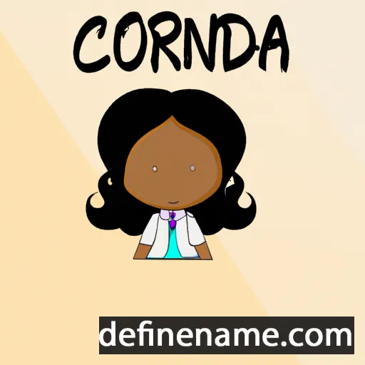 Corinda cartoon