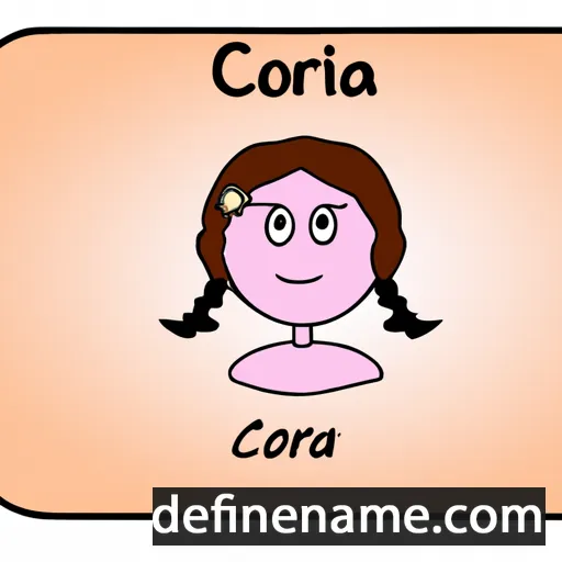 Corla cartoon