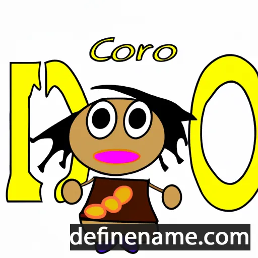 Coro cartoon