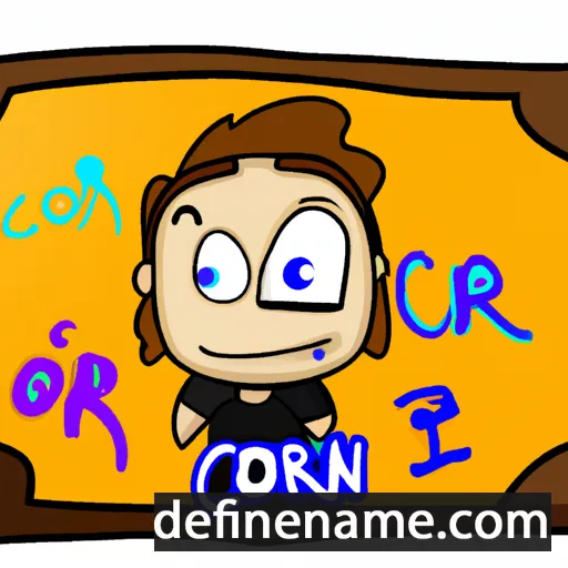 Corri cartoon