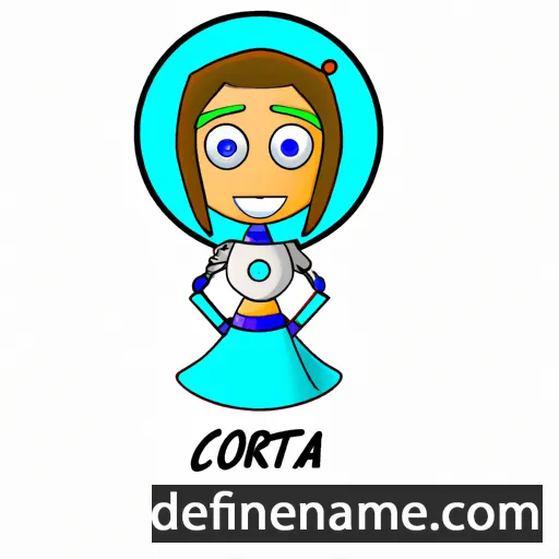 Cortana cartoon