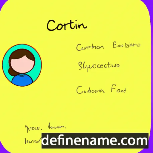 Cortlyn cartoon