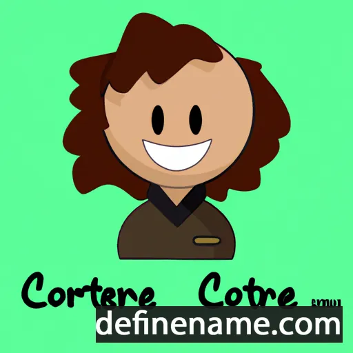 Cortnee cartoon