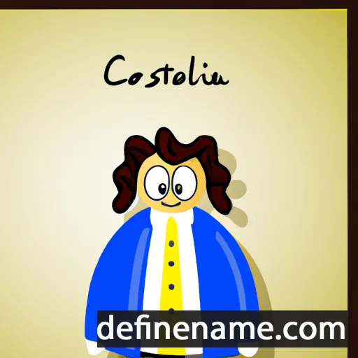 Costinela cartoon