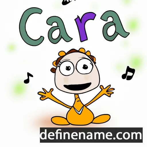 Crara cartoon