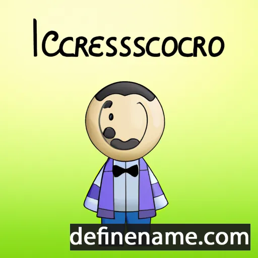 Cresenciano cartoon