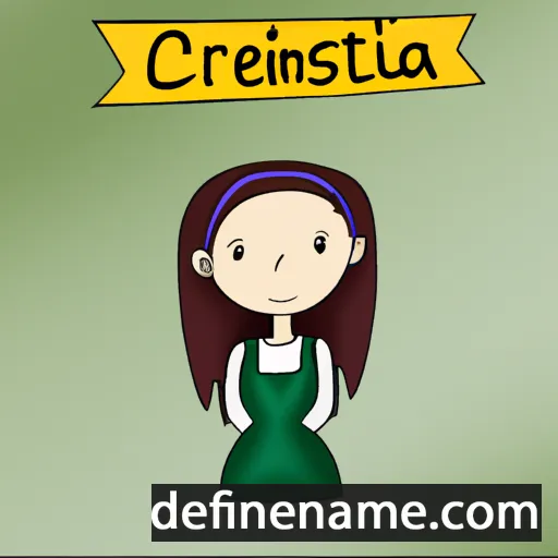 Crestina cartoon