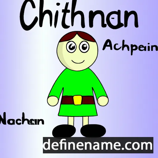 Criomhthann cartoon