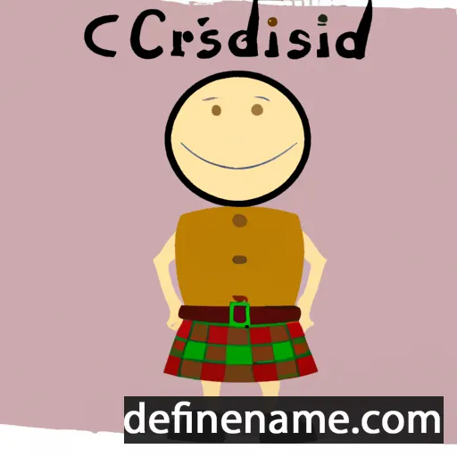 Criosaidh cartoon