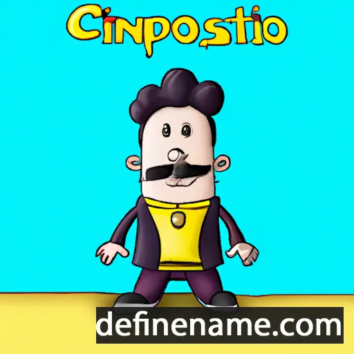 Crispiniano cartoon