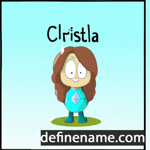 Cristalda cartoon