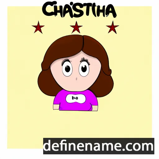 Cristana cartoon