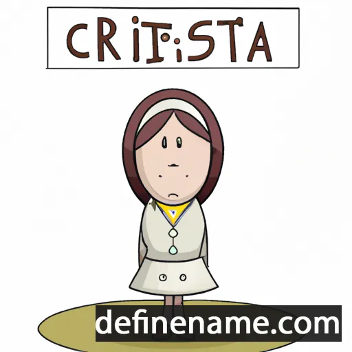 Cristeta cartoon