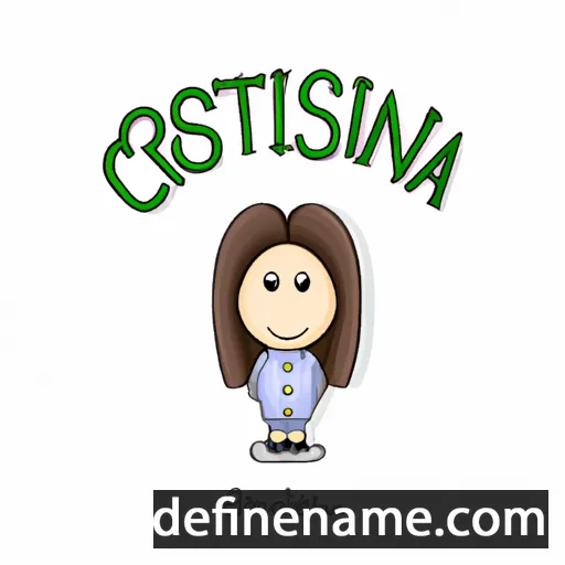 Cristigna cartoon