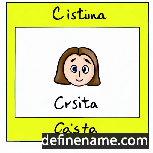 Cristiniana cartoon