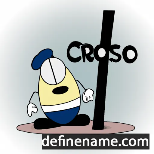 Crocefisso cartoon