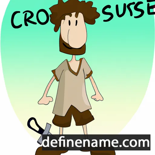 Crusoe cartoon