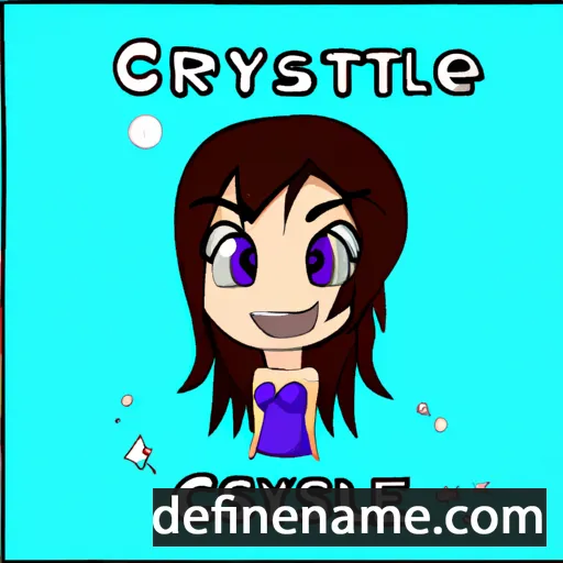 Crystelle cartoon