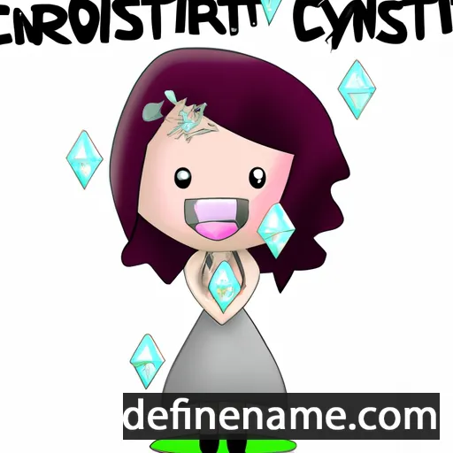 Crystin cartoon