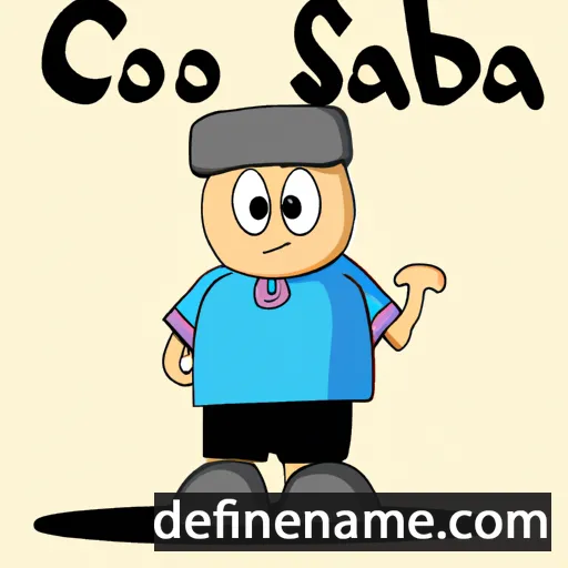 Csobád cartoon