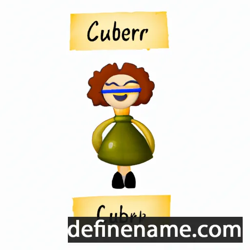 Cutberta cartoon