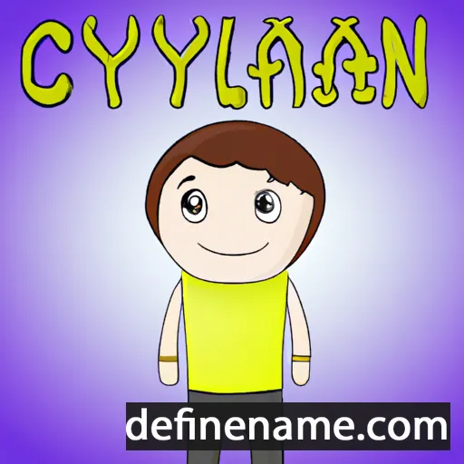 Cynan cartoon