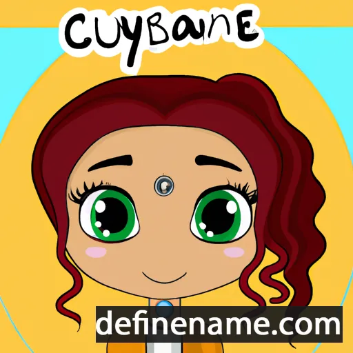 Cynane cartoon