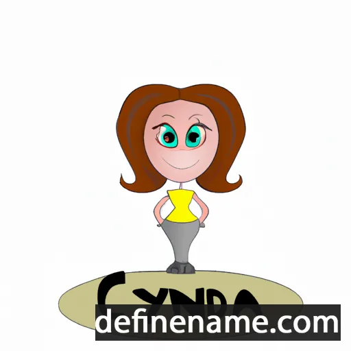 Cynda cartoon