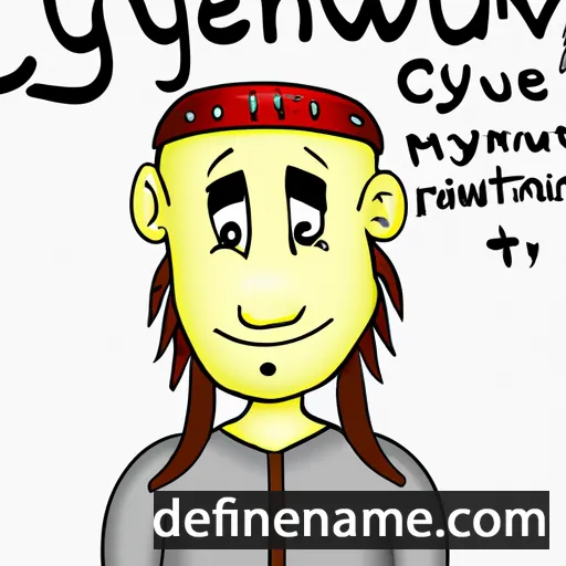 Cynewulf cartoon