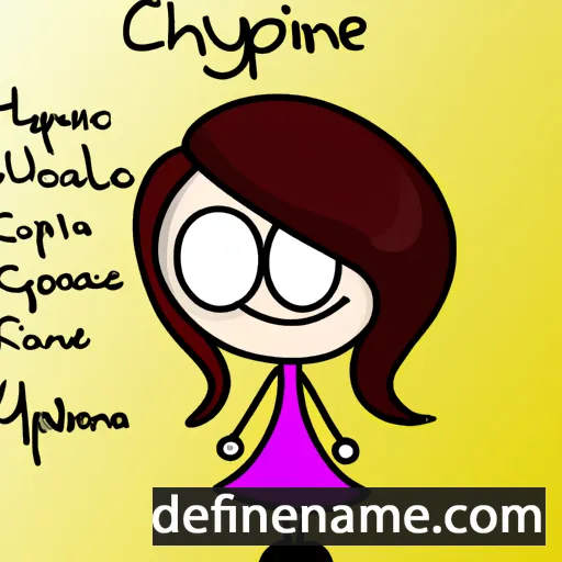 Cyprianne cartoon