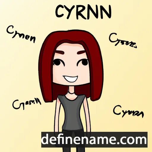 cartoon of the name Cyrena