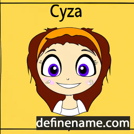 Cyzia cartoon