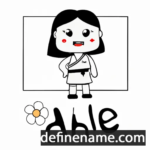 Da-hee cartoon