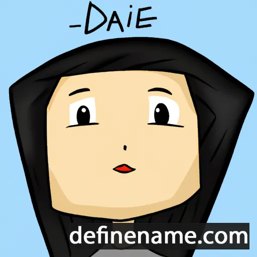 Da-hye cartoon