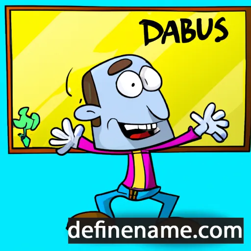 Dabius cartoon