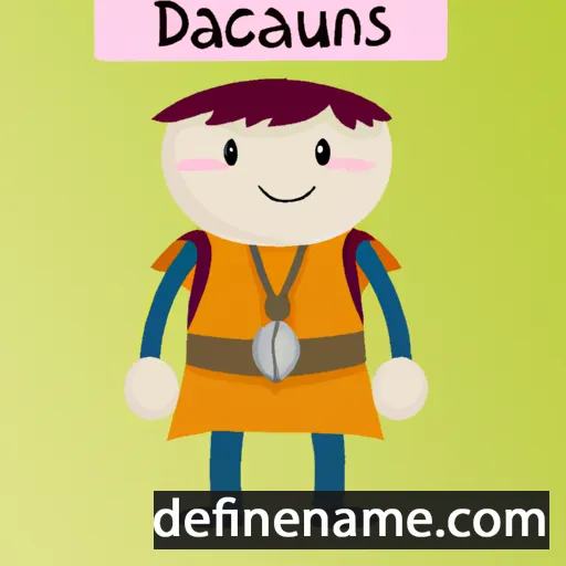 Dacianus cartoon