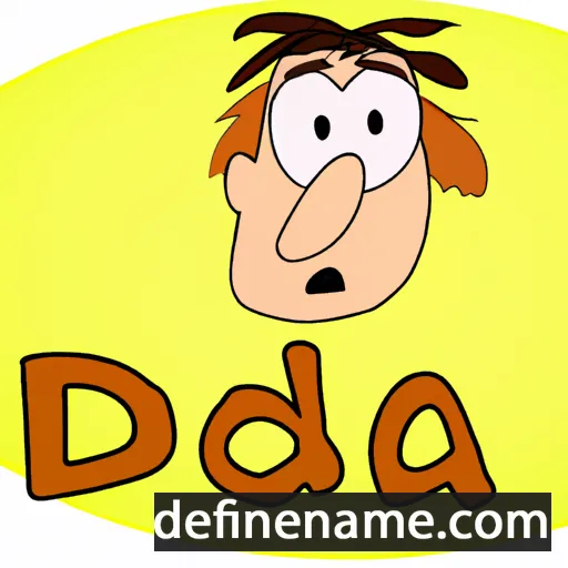 cartoon of the name Dada